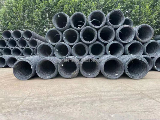 ASTM 표준 Q195 MS 손톱 제조용 저탄소 강철 철자리 5.5mm 6.5mm 8mm 철자리 Q195/Q235/SAE1006-1008 사용자 정의 MS