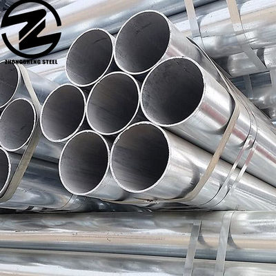 1.5 8.18mm 두께의 EMT 파이프 ASTM 168.3mm 10ft 및 API 5L 핫 디프 된 진열 된 원형 철강 파이프