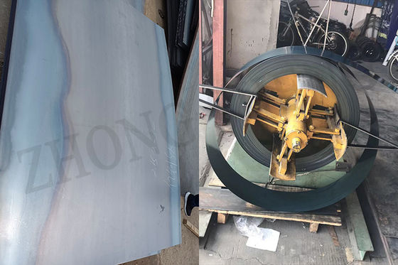 고온 롤링 6mm 너비 2000mm S235JR 가연 코팅 표면과 AISI 표준과 탄소 강철 코일