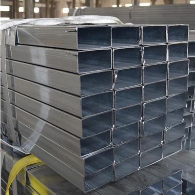 정면 칸 모양 열 열로 굴린 진열 철강 튜브 1급 대량용 ASTM Z30-Z40