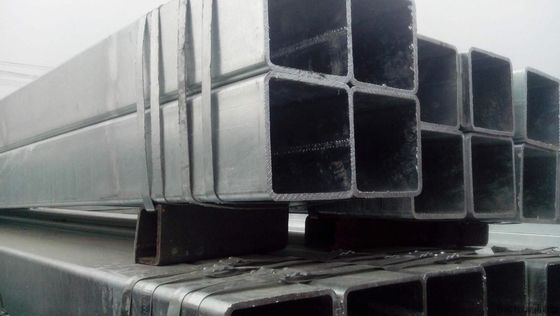 정면 칸 모양 열 열로 굴린 진열 철강 튜브 1급 대량용 ASTM Z30-Z40