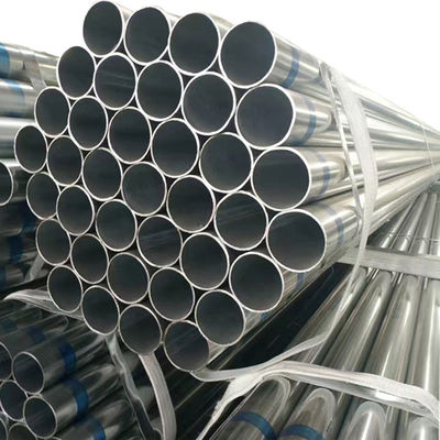 ASTM/AISI/SGCC/CGCC/TDC51DZM/TDC52DTS350GD/TS550GD/DX51D Z Q195-q345 정규 스팡글 핫 젤로화 스틸 둥근 파이프 튜브