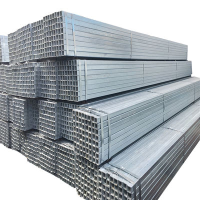12M 길이 핫 디프 ASTM 스틸 프로파일 MS 정면 튜브 진열 정면 80x80x2.5mm 1mm-12mm 두께