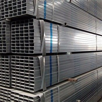 20 x 40mm 1.5-4mm 두께와 API 인증의 직사각형 진열 철강 파이프