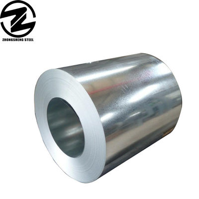 Gi 스틸 코일 1.2mm 정규 스팡글 표면과 길이 2000-12000mm의 가연 스틸 코일