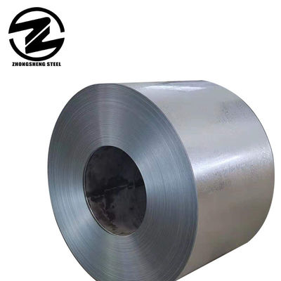 Gi 스틸 코일 1.2mm 정규 스팡글 표면과 길이 2000-12000mm의 가연 스틸 코일