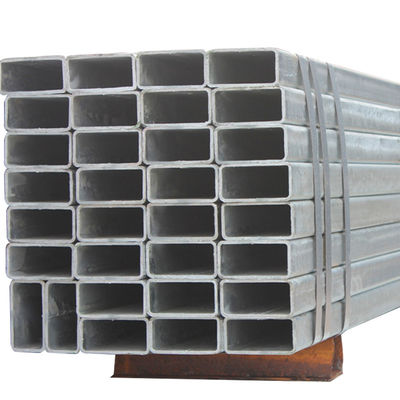 평면 튜브 20x20mm 스틸 진열 된 평면 홀 튜브 Gi 파이프 온실 2 인치 진열 된 파이프 API 코팅 Z181-Z275