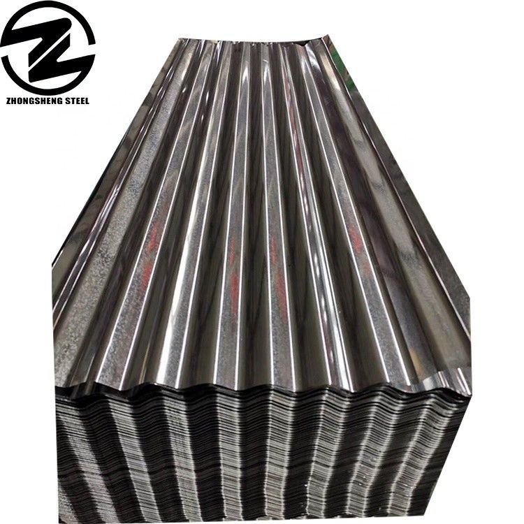 0.35mm*850mm*3.66m SGCH 등급 및 듀콜링 요구 사항에 대 한 진크 코팅 GI 밸런스 된 지붕 corrugated 장