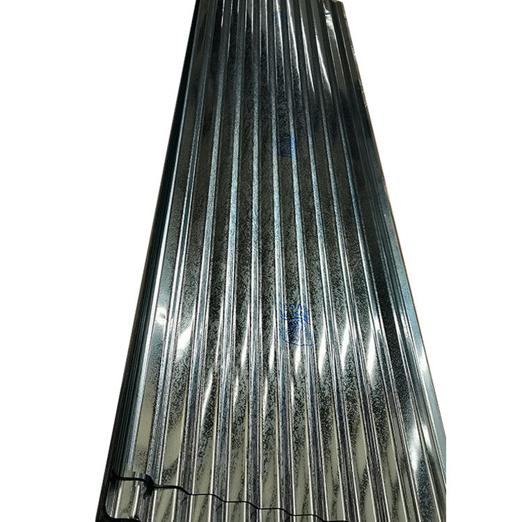 28 가이즈 밸런제 코러베이트 철판 5.8m 길이 Z61-Z90 코팅 GI 지붕 ASTM 표준과 코러베이트 엽판