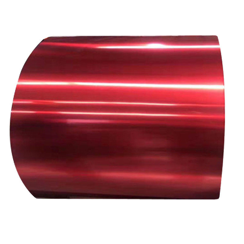 건축용 컬러 코팅 알루미늄 코일 6000 7000 0.8mm 1.0mm 두께 맞춤형 색상 표면