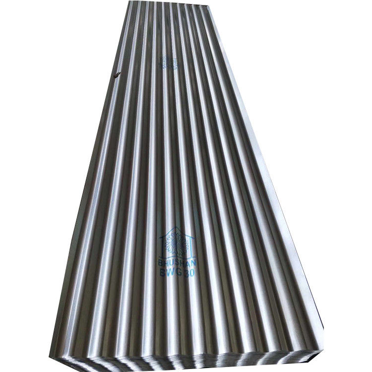 0.6mm 0.8mm 1.2mm Z80g Z100g Gi 진크로 코팅 된 철강 잎 건설 산업 진료 철강 호러비드 지붕 잎
