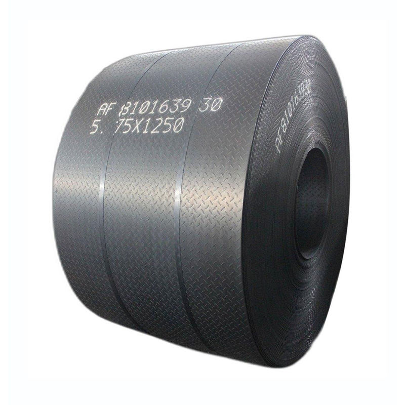 열로 굴린 ASTM a36 ss400 q235 2.5mm 3.5mm 온건 스틸 체크 플레이트