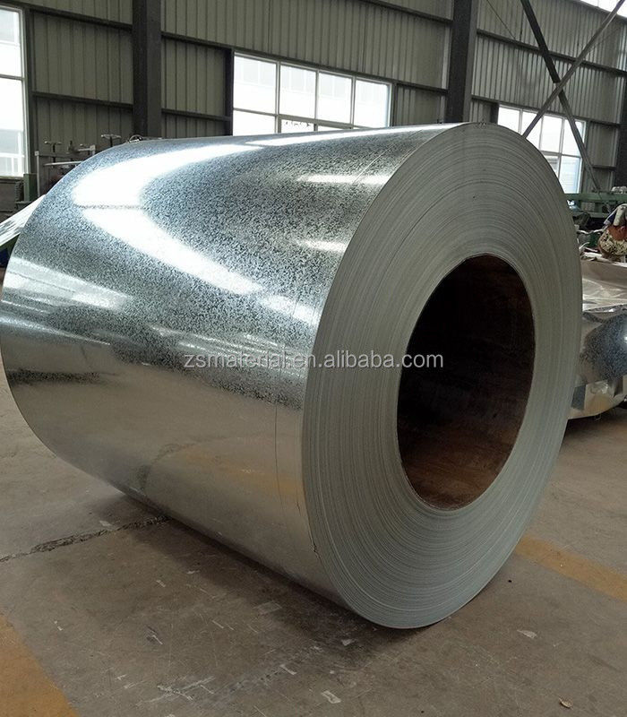 콜드 롤드 기반 스틸 판매 DX51D JIS ASTM A653 SS340 일반 빅 스판글과 함께 핫 덤프 가લ્바니제 코일