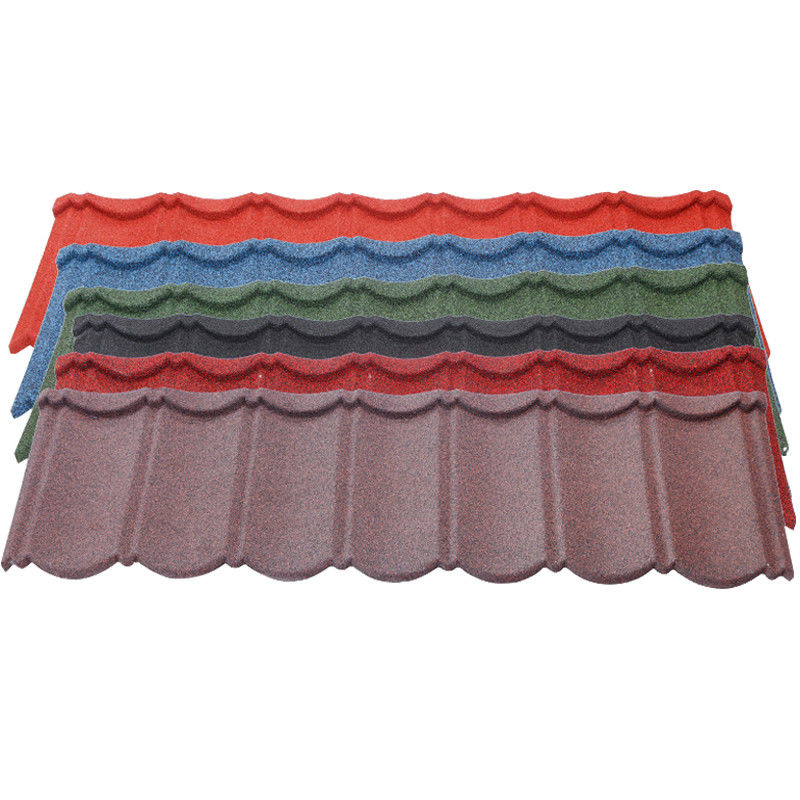 2.7kg/pcs 뜨거운 다채색 지붕 타일 현대 주택 건물 건축 디자인