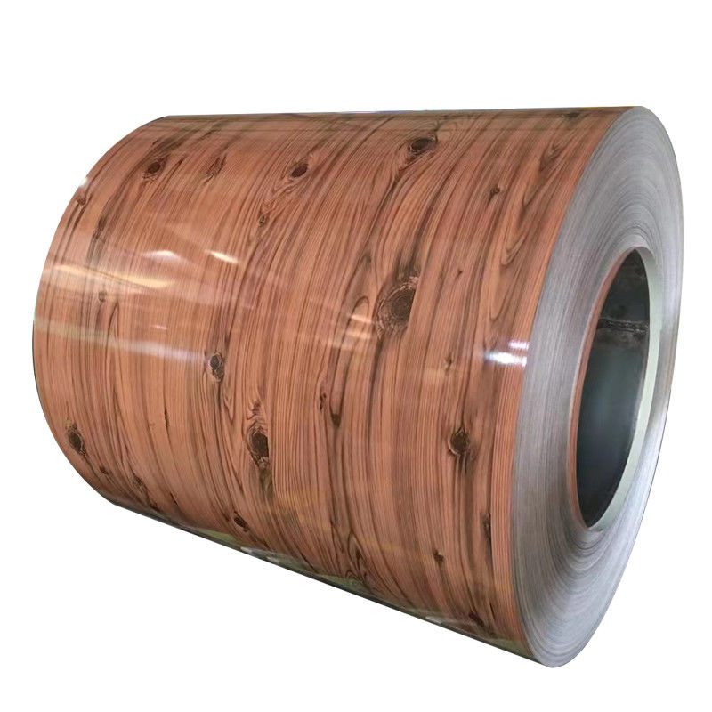 전차로 칠한 폴리머 컬러 코팅 PPGI A653 G60 S350GD 0.12-4.0mm 울타리 응용 용품으로 된 진열 철 코일 시트