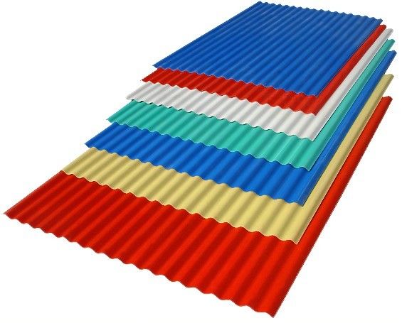 20g-275g/m2 ZINC 코팅 녹지 금속 지붕판 및 녹색 샌드위치 패널에 대한 진료 된 지붕판
