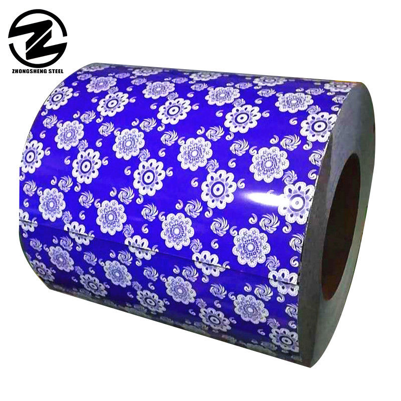 파란색 RAL 색상 PPGI RAL9002 RAL5016 색상 코팅 스틸 코일 S320GD RAL8017 고객 요구에 따라 길이