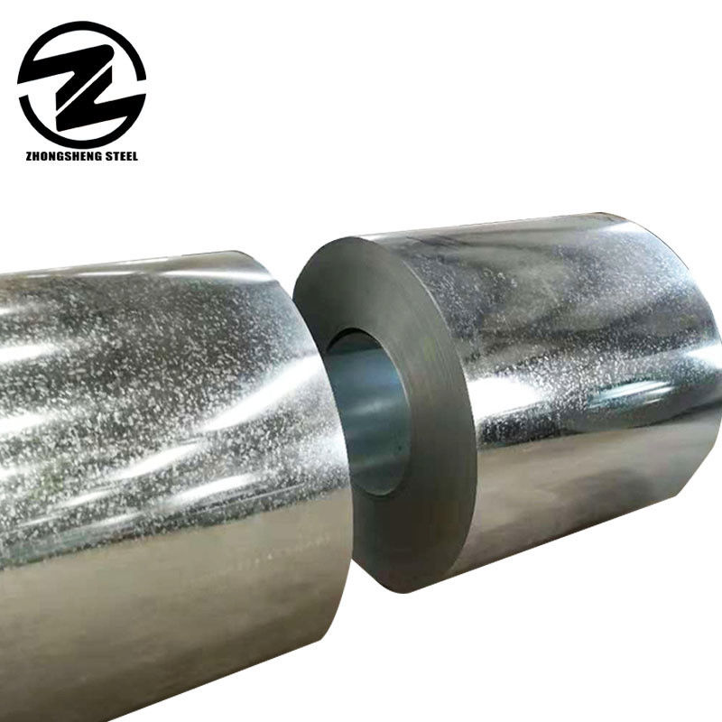 ASTM 표준 DX51D Z120 코일 당 3-5tons 0.45 * 1220mm 크기 큰 스판글 핫 디프 Gi 진열 스틸 코일