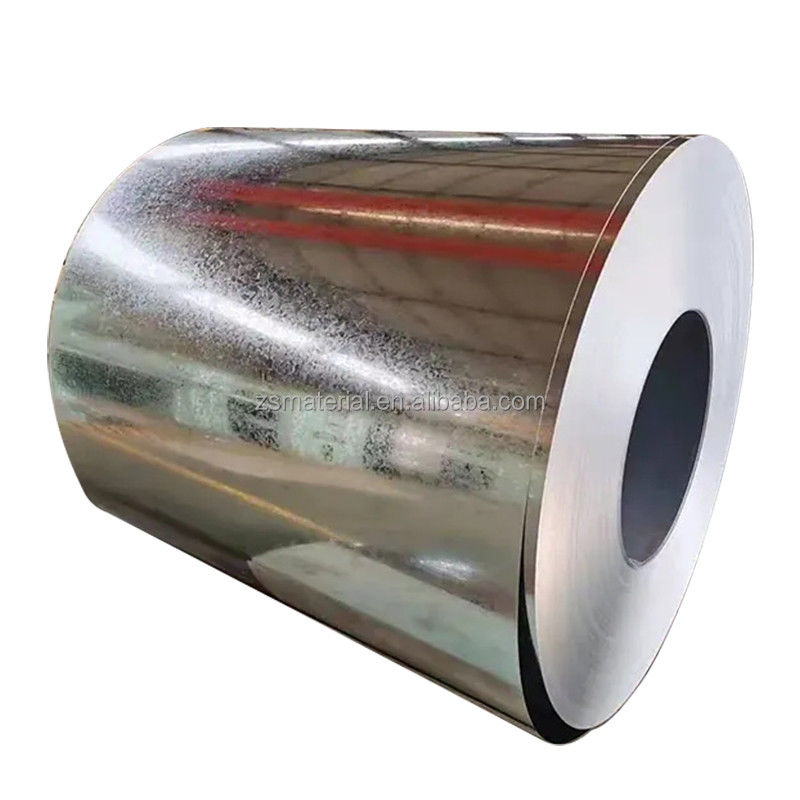 최소 스팡글 0.6mm 스틸 코일 Z275 핫 다이프 가લ્પ네이즈 스틸 코일 Gi 윗판 지붕 윗판 정규 스팡글